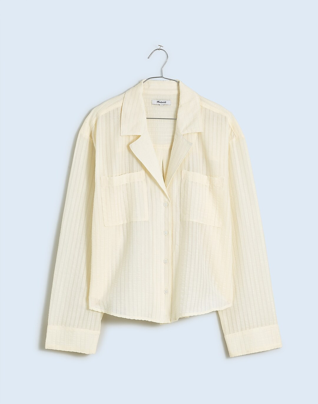 Resort Long-Sleeve Shirt in Seersucker | Madewell