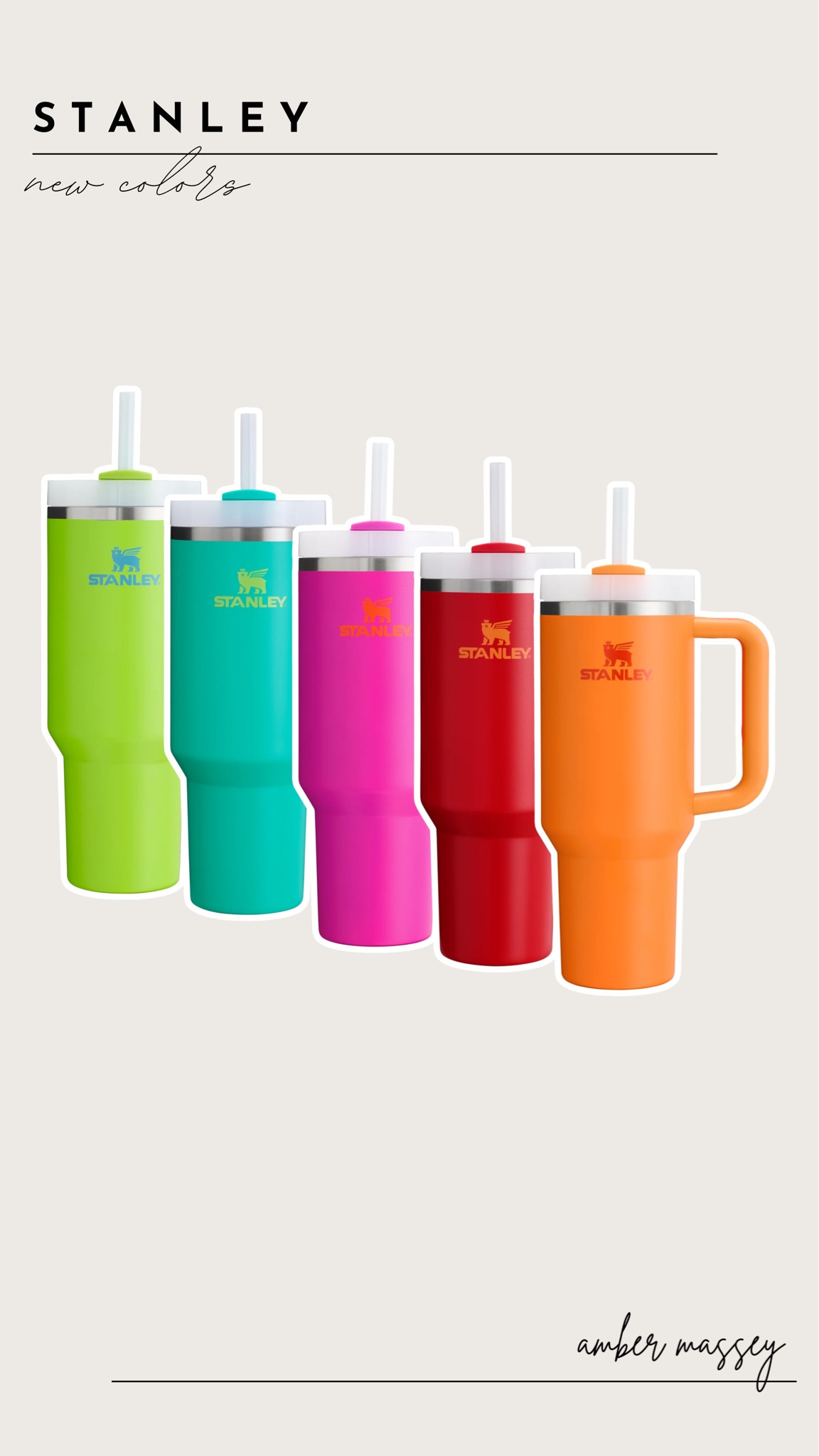 New Stanley colors! I’m loving these new neon colors for the summer!

Stanley, new colors, reusable cups, stainless steel, Stanley quencher 

#LTKSeasonal #LTKfindsunder100 #LTKfindsunder50