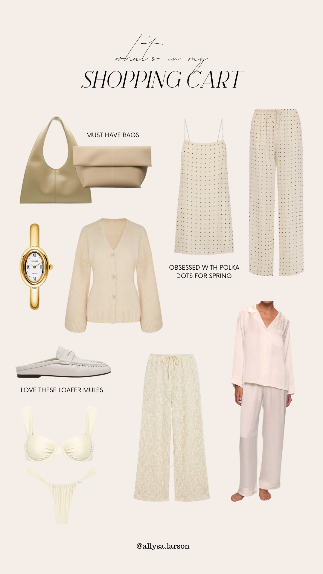 What’s in my shopping cart - loving neutrals for spring

#LTKootd #LTKSeasonal