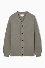 V-NECK WOOL-BLEND CARDIGAN | COS UK