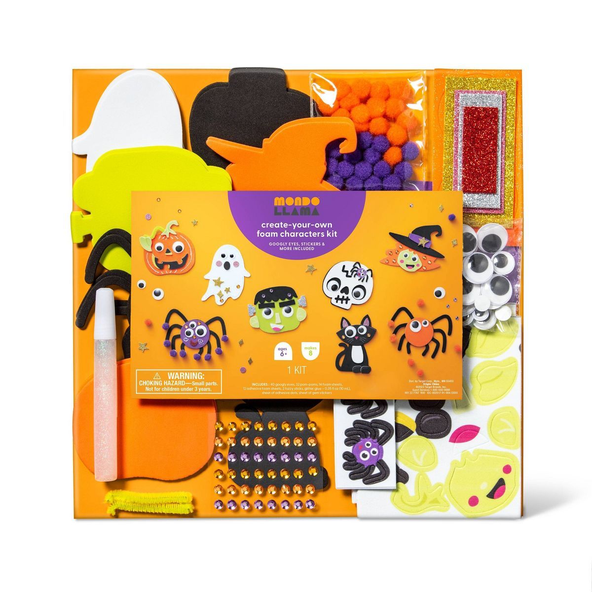 Halloween Foam Platter Kit - Mondo Llama™ | Target