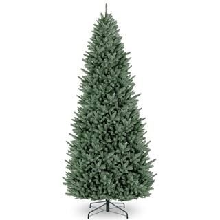 National Tree Company 15 ft. Natural Fraser Slim Fir Tree with Clear Lights NAFFSLH1-150LO - The ... | The Home Depot