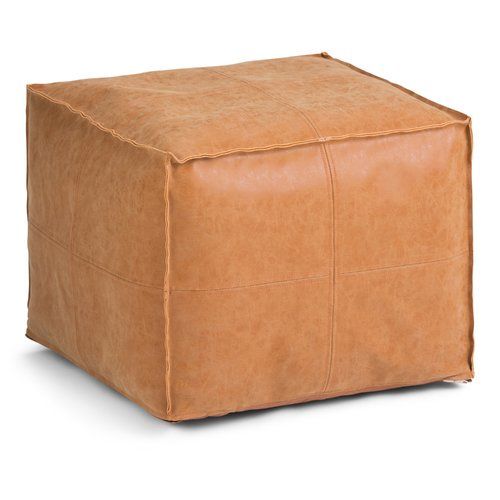 Simpli Home Brody Square Pouf - Walmart.com | Walmart (US)