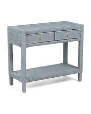 32x27x14 melian 2 drawer console table | TJ Maxx