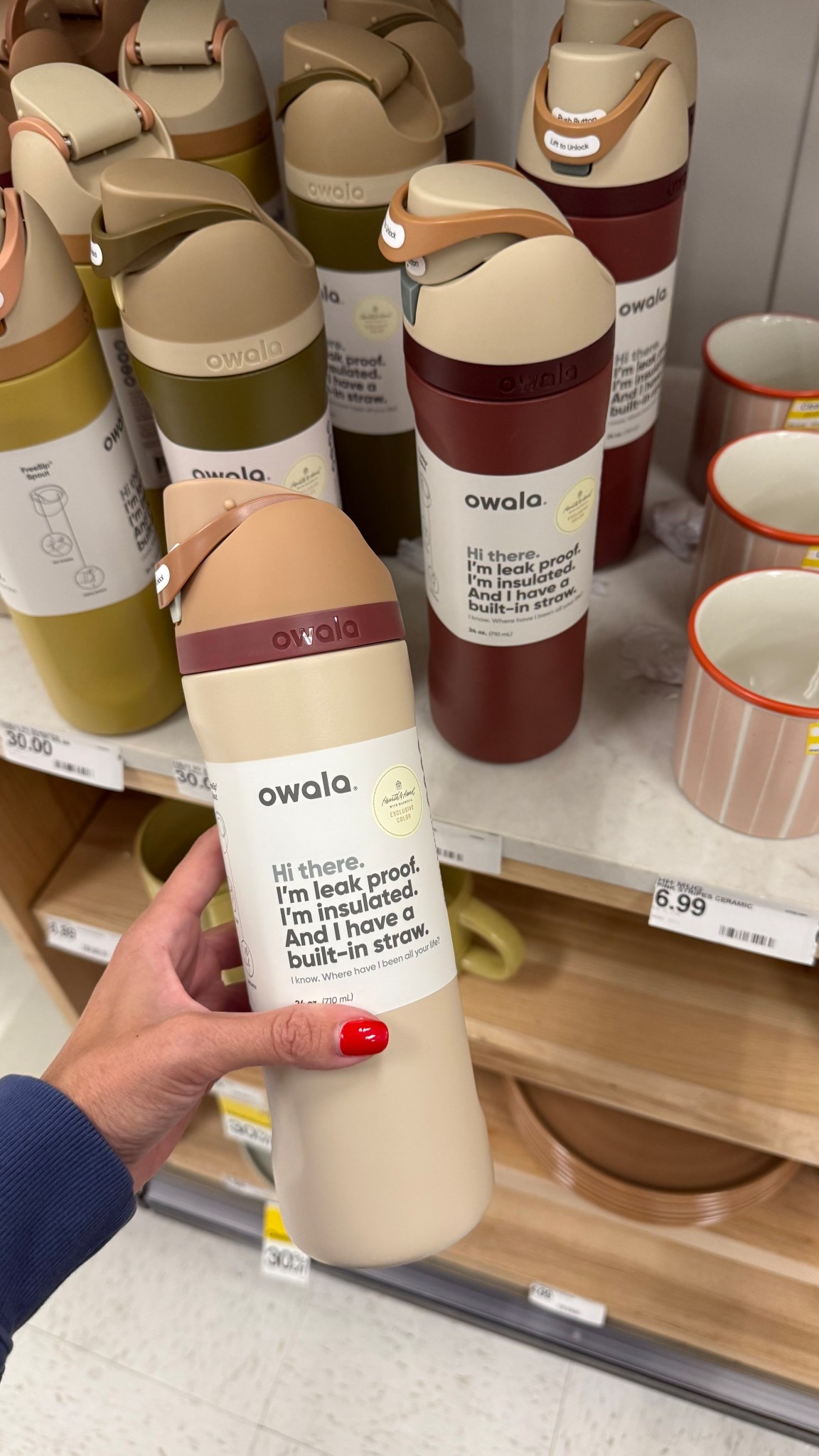 Loving these new owala water bottle colors 😍

Back to school, owala magnolia, school supplies, target finds #ltkbacktoschool