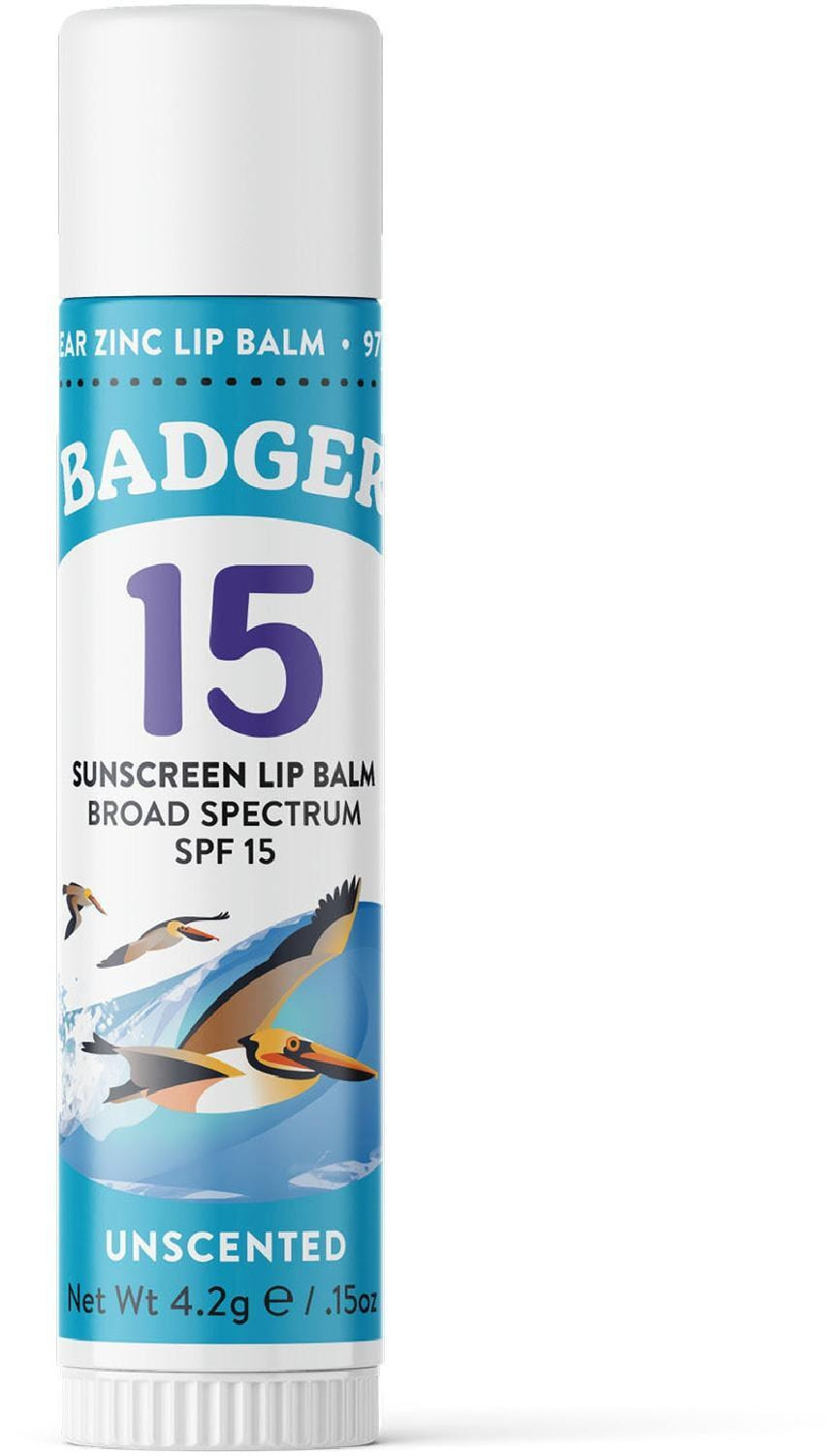 Badger SPF 15 Mineral Sunscreen Lip Balm - 0.15 oz. | REI