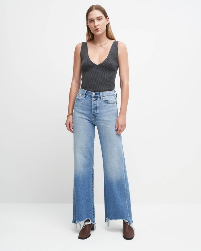 Luxe Vintage High Waist Jo With Long Side Seam In Verve | 7 For All Mankind