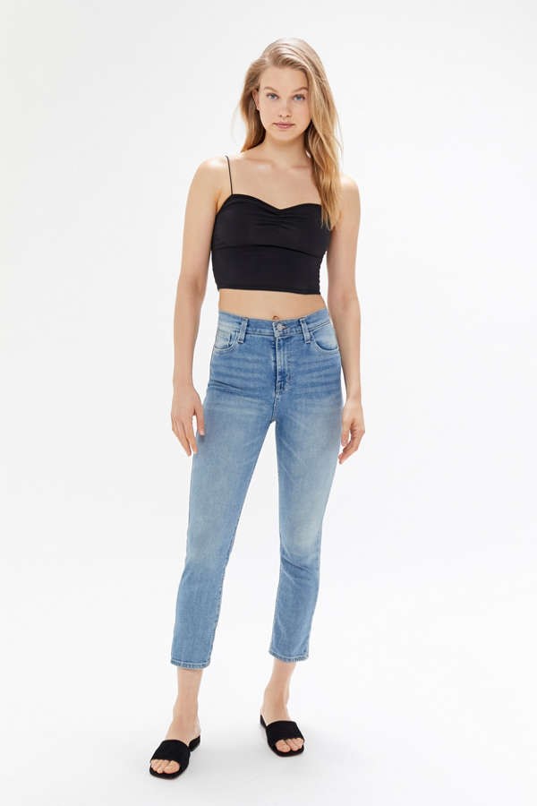 BDG Girlfriend High-Rise Jean - Light Wash | Urban Outfitters US
