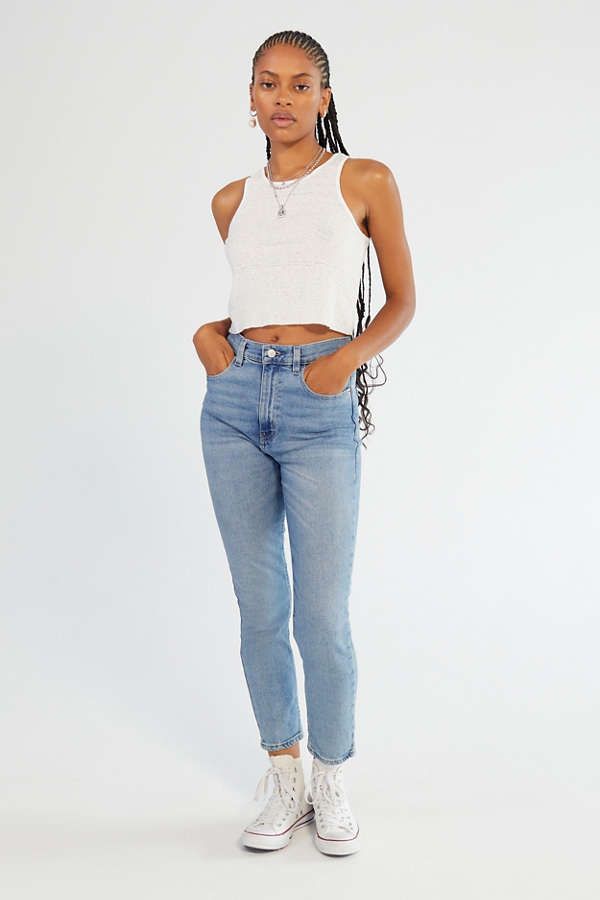 BDG Girlfriend High-Rise Jean - Light Wash | Urban Outfitters US