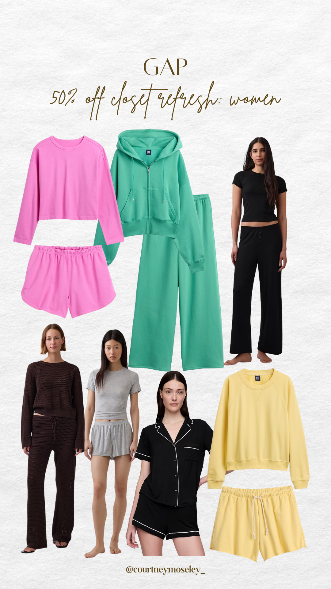 So many cute matching lounge sets on sale at Gap right now!  

 #LTKootd #LTKSaleAlert
