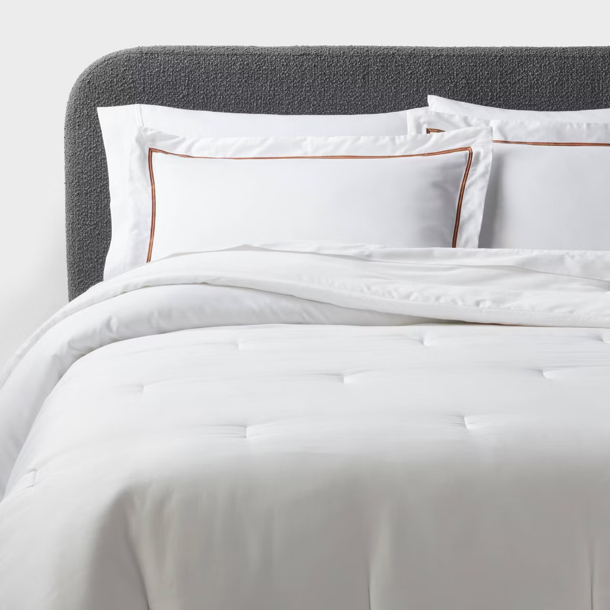 3pc Luxe Embroidered Border Comforter and Sham Set - Threshold™ | Target