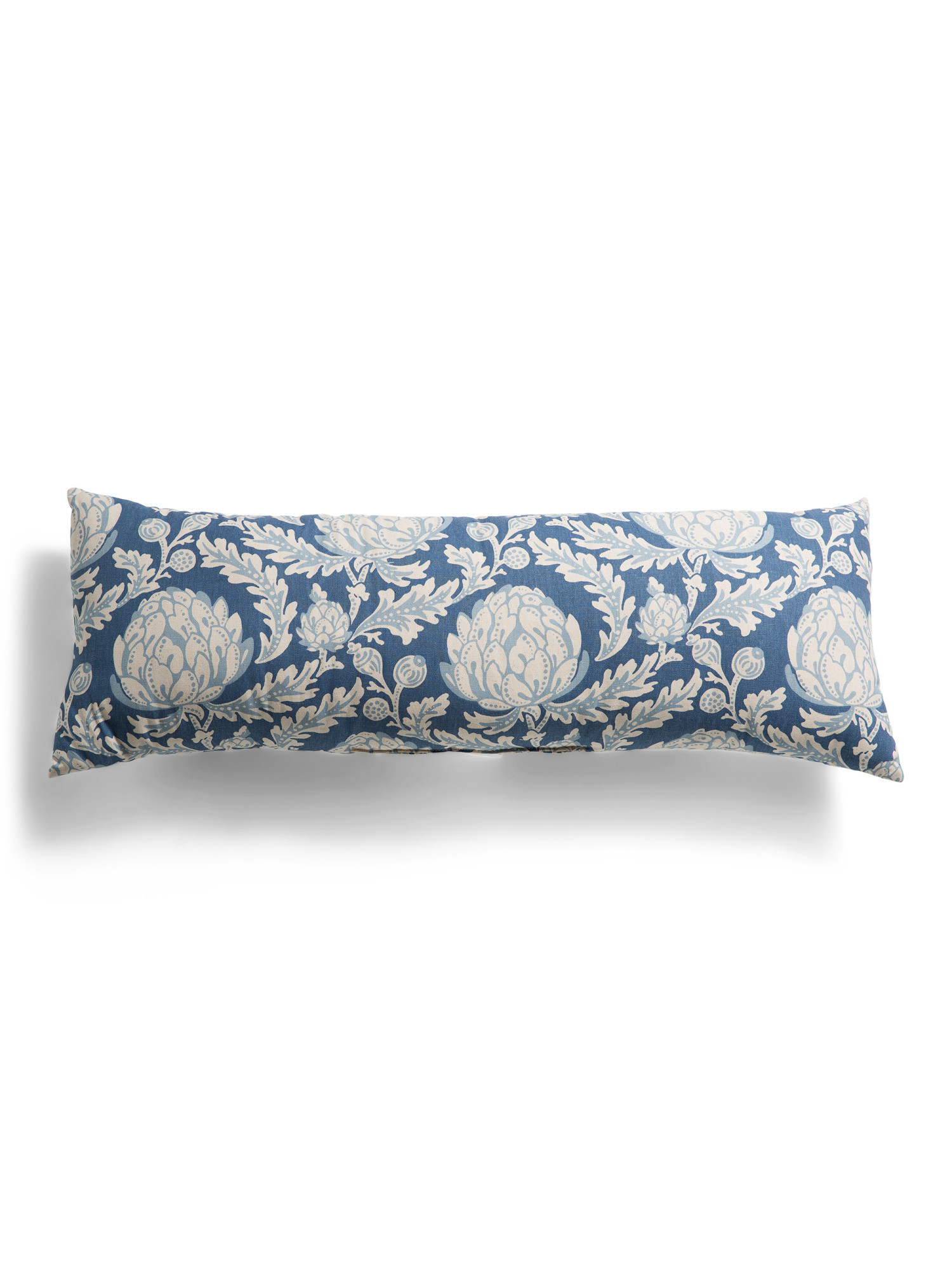Made In Usa 14x36 Artichoke Printed Corded Oversized Lumbar Pillow | TJ Maxx