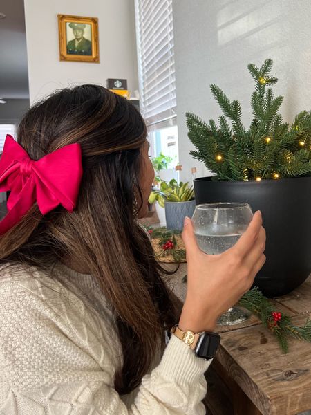This is what Christmas looks like this year, as I am getting ready to move across the Nation.  Today, I am sharing this cute planter so pine and also this red bow. Both are from Target. Bows are so trendy rn 💕🎀 Who doesn’t love a cute bow for the holidays 

#LTKstyletip #LTKSeasonal #LTKHoliday