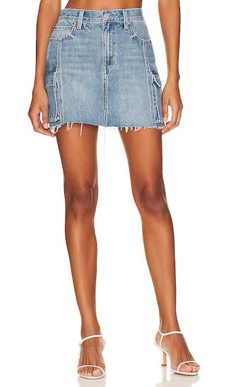 Rhea Cargo Mid Rise Mini Skirt in Heat | Revolve Clothing (Global)