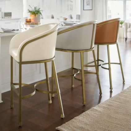 Sloan Low Back Bar & Counter Stool | Grandin Road | Grandin Road