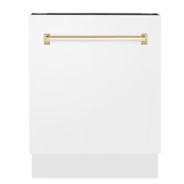 ZLINE KITCHEN & BATH Autograph Edition Top Control 24-in Built-In Dishwasher With Third Rack ENER... | Lowe's