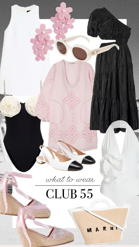 What to Wear Travel Series: Lunch at Club 55 in Saint Tropez! Outfits could also work for other hotspots like Nikki Beach in St. Barths. 

Women’s swim
Vacation outfits
Summer dresses 

#LTKswim #LTKtravel #LTKeurope