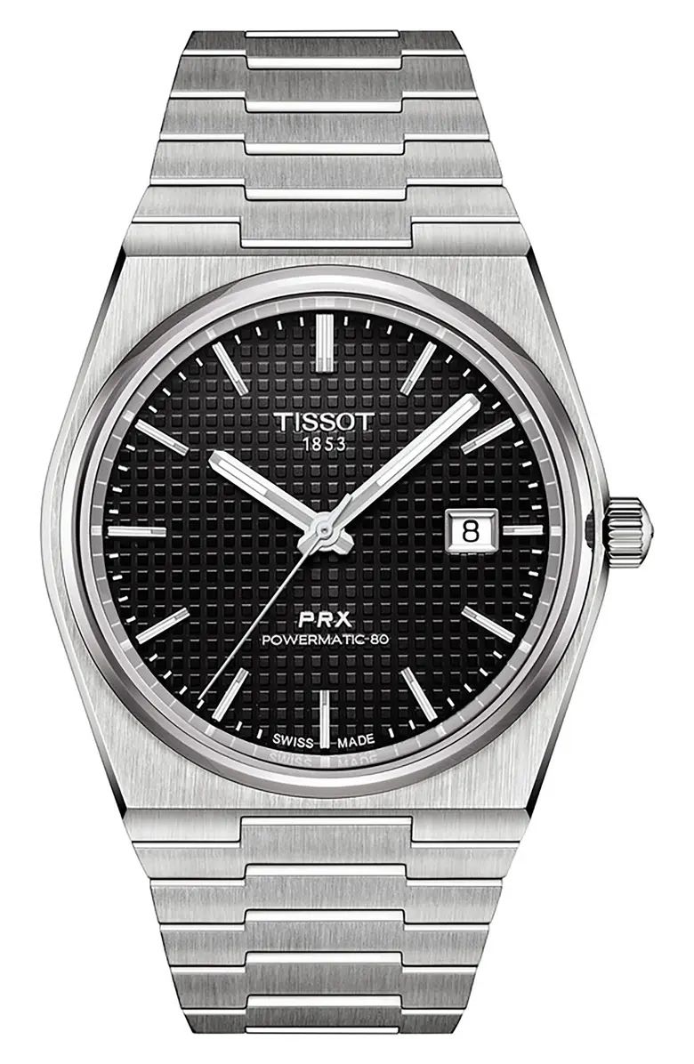 Tissot PRX Powermatic 80 Bracelet Watch, 40mm | Nordstrom | Nordstrom