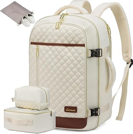 LOVEVOOK Travel Backpack for Women, Carry on Backpack for Airplanes,TSA Personal Item Travel Bag ... | Amazon (US)