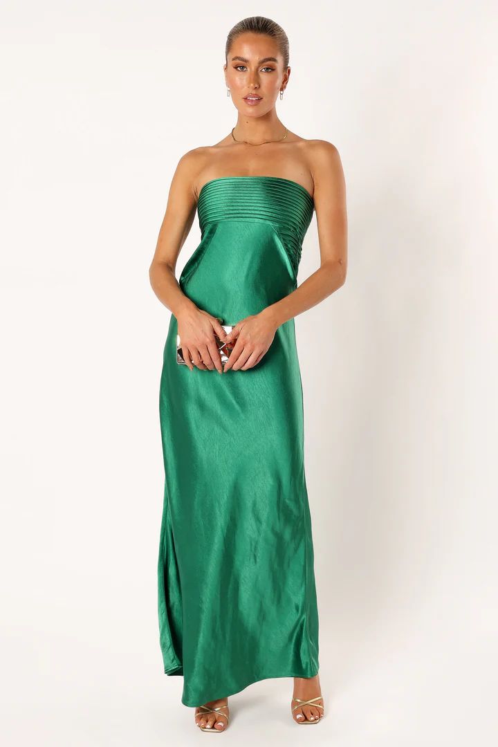 Adina Maxi Dress - Emerald | Petal & Pup (US)