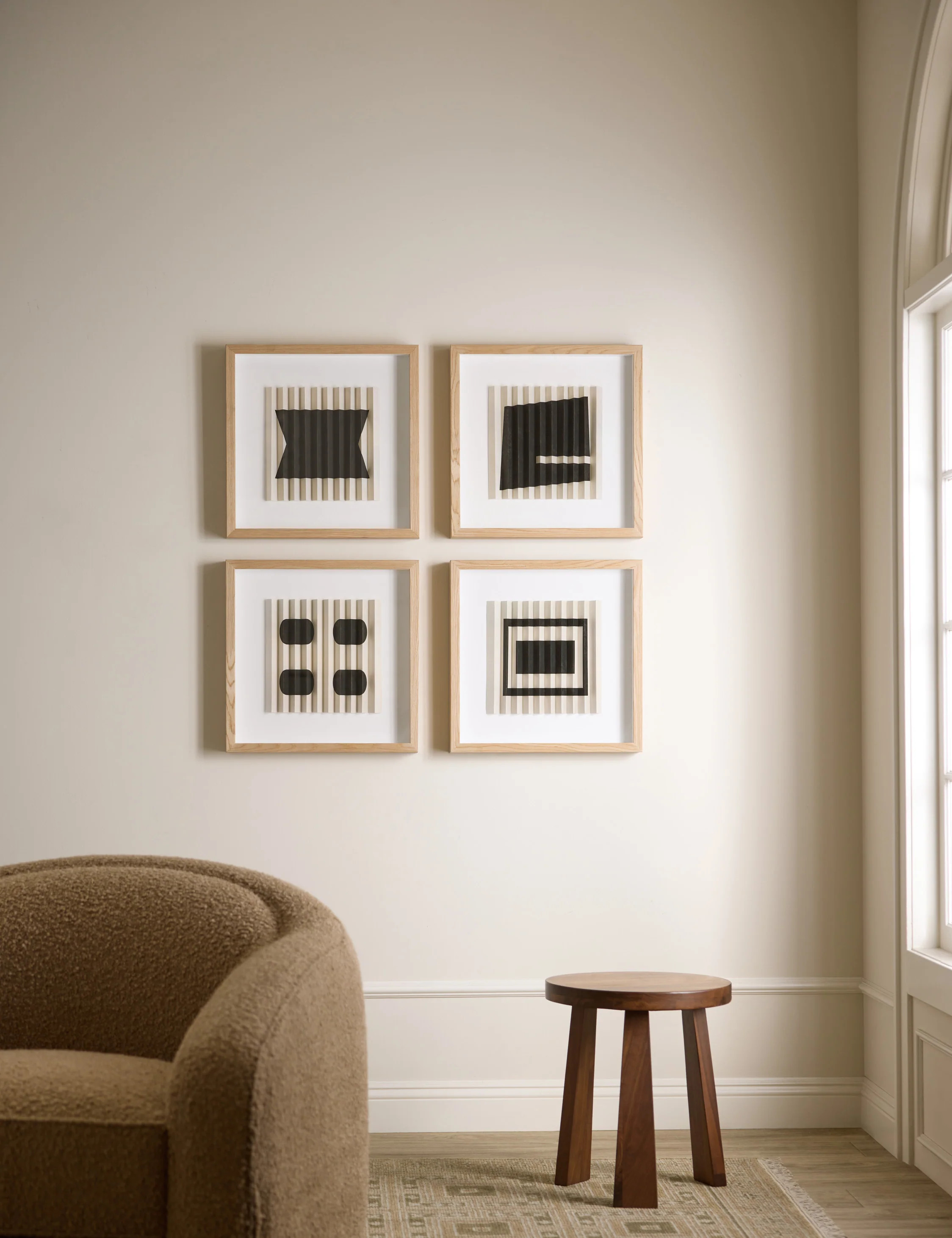 Pleated Rectangle | Lulu and Georgia 