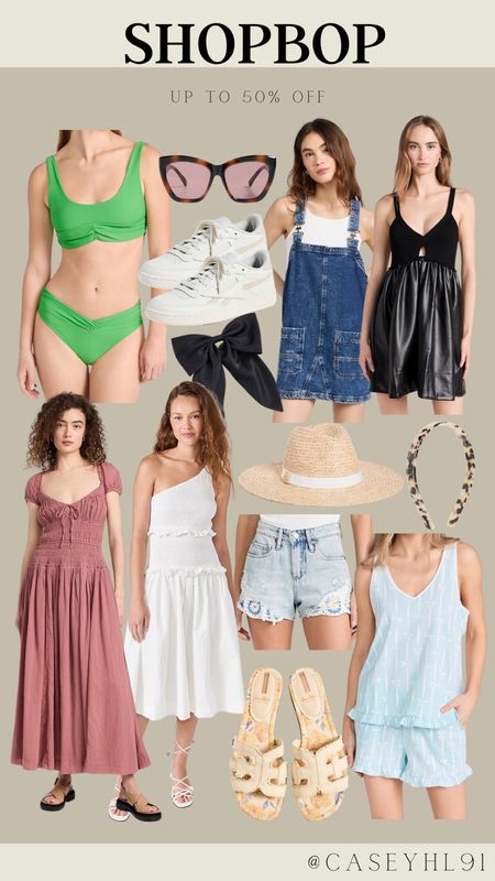 Up to 50% off women’s summer clothing at Shopbop! Such cute summer dress options and shorts! Also loving these soft summer pajamas! 

#LTKStyleTip #LTKSeasonal #LTKSaleAlert