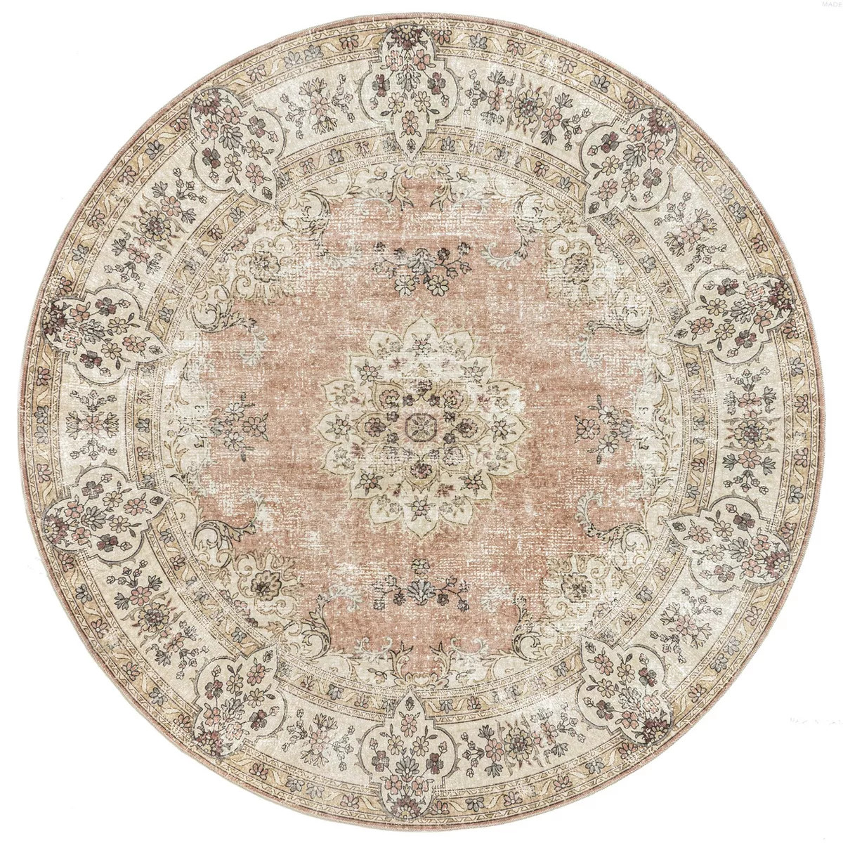 nuLOOM Ren Vintage Floral Machine Washable Area Rug | Target