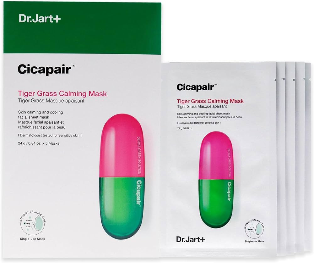DR.JART+ Cicapair Tiger Grass Calming Mask Unisex 5 oz,I0121454 | Amazon (US)