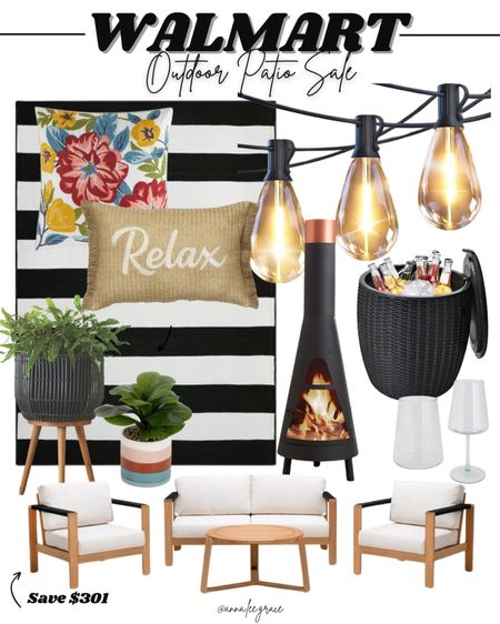 Walmart patio decor sale! I have all of these pieces for my outdoor area and I absolutely love the way they look. Love having an outdoor living space that is so cozy. My outdoor patio set holds up so well and power washes perfectly.

#LTKSaleAlert #LTKFamily #LTKHome