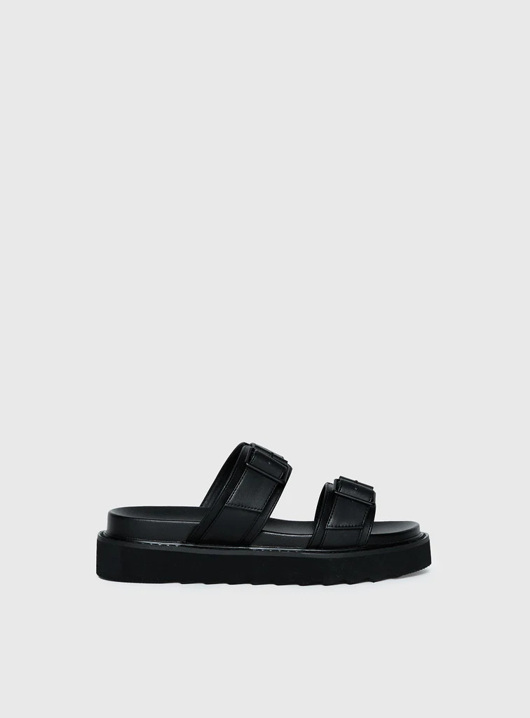 Ma Belle Sandals Black | Princess Polly US
