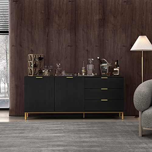 Amazon.com - DiDuGo Sideboards and Buffets with Storage, Buffet Cabinet Sideboard Credenza Coffee... | Amazon (US)