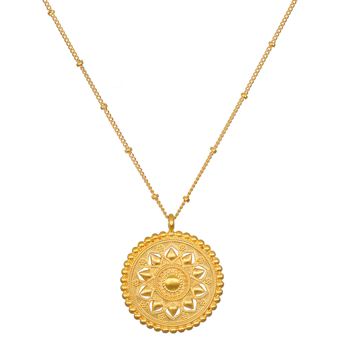 Inner Light Mandala Necklace | Satya Jewelry