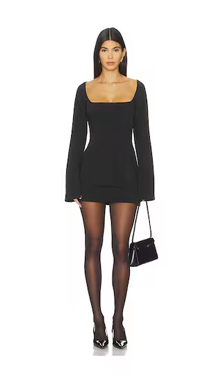 Piada Mini Dress in Black | Revolve Clothing (Global)