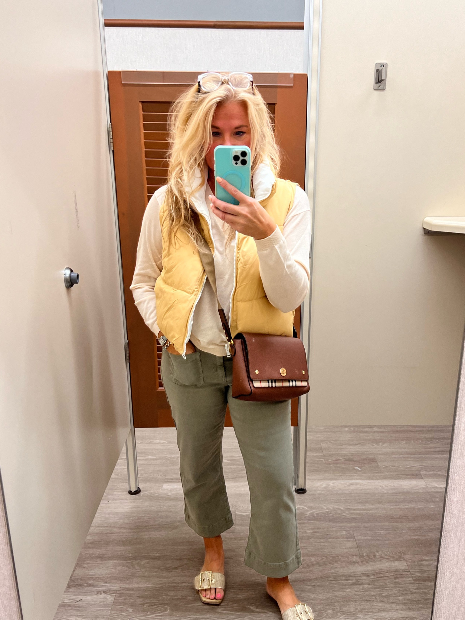 Layering outfit idea! Reversible Puffer Vest makes a great gift!! #puffervest #fallstyle 

#LTKSeasonal #LTKFindsUnder50 #LTKStyleTip