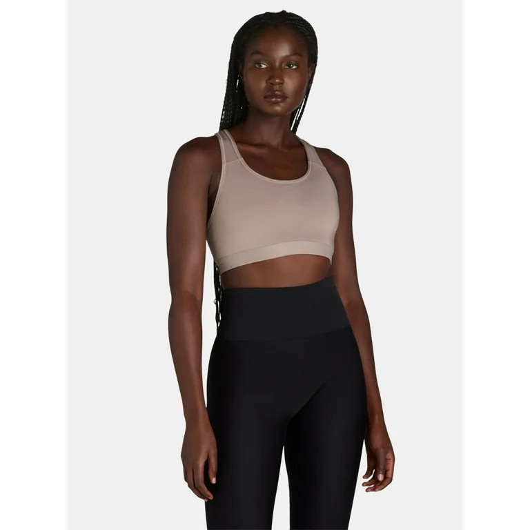Avia Women's and Women's Plus High Impact Velcro Sports Bra, Sizes XS-4X | Walmart (US)