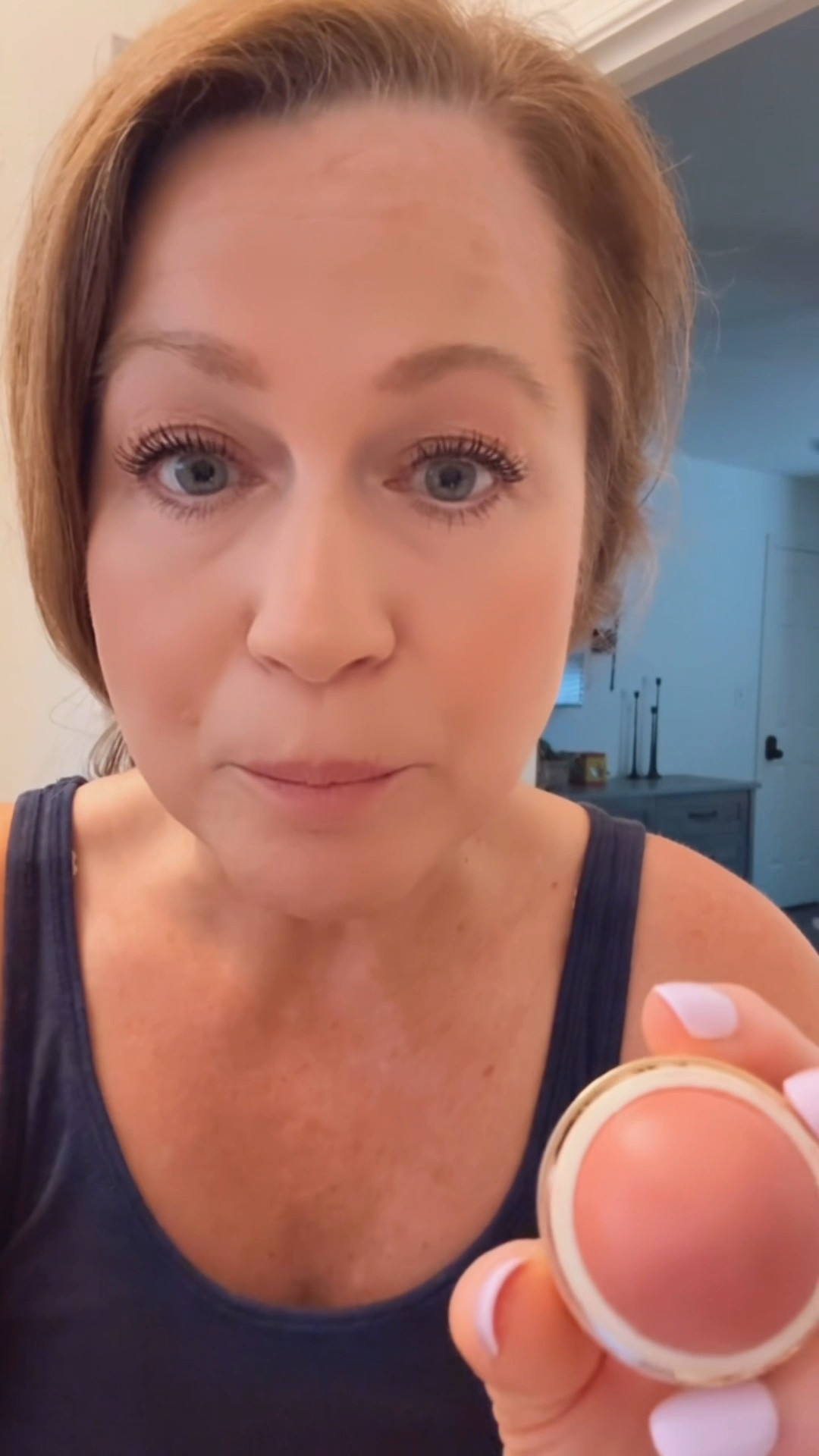 The @Merit  flush balm has beautiful lightweight buildable coverage , easy to apply and blend. 
No caking 
Fragrance free 
Safe for sensitive and acne prone skin 

I am wearing: Beverly Hills 

#sponsored, over 40 makeup, makeup favorites, beauty finds , 5 minute makeup

#LTKgrwm #LTKOver40 #LTKBeauty