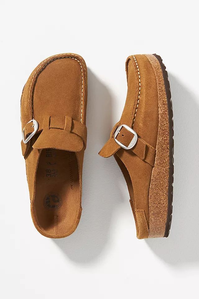 Birkenstock Buckley Suede Clogs | Anthropologie (US)