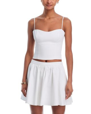 Sateen Bustier Cami | Bloomingdale's (US)