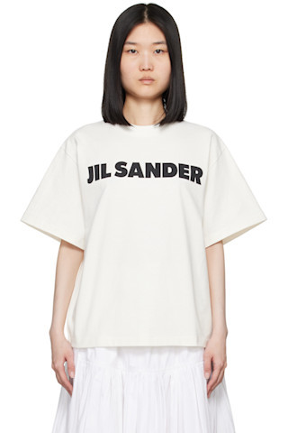 Off-White Printed Logo T-Shirt | SSENSE
