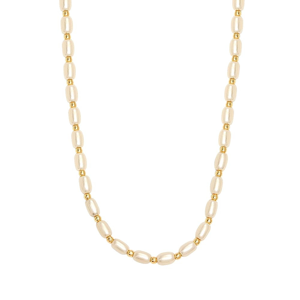 LeCalla Women's 925 Sterling Silver Freshwater Pearl Necklace | Freshwater Cultured Pearl Pendant... | Amazon (US)