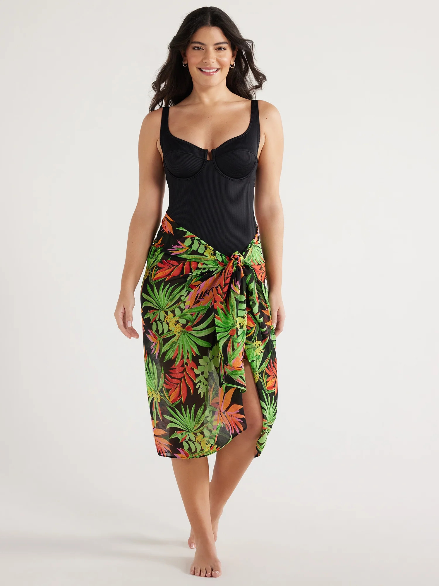 Sofia by Sofia Vergara Women's Tropical Pareo, One Size | Walmart (US)