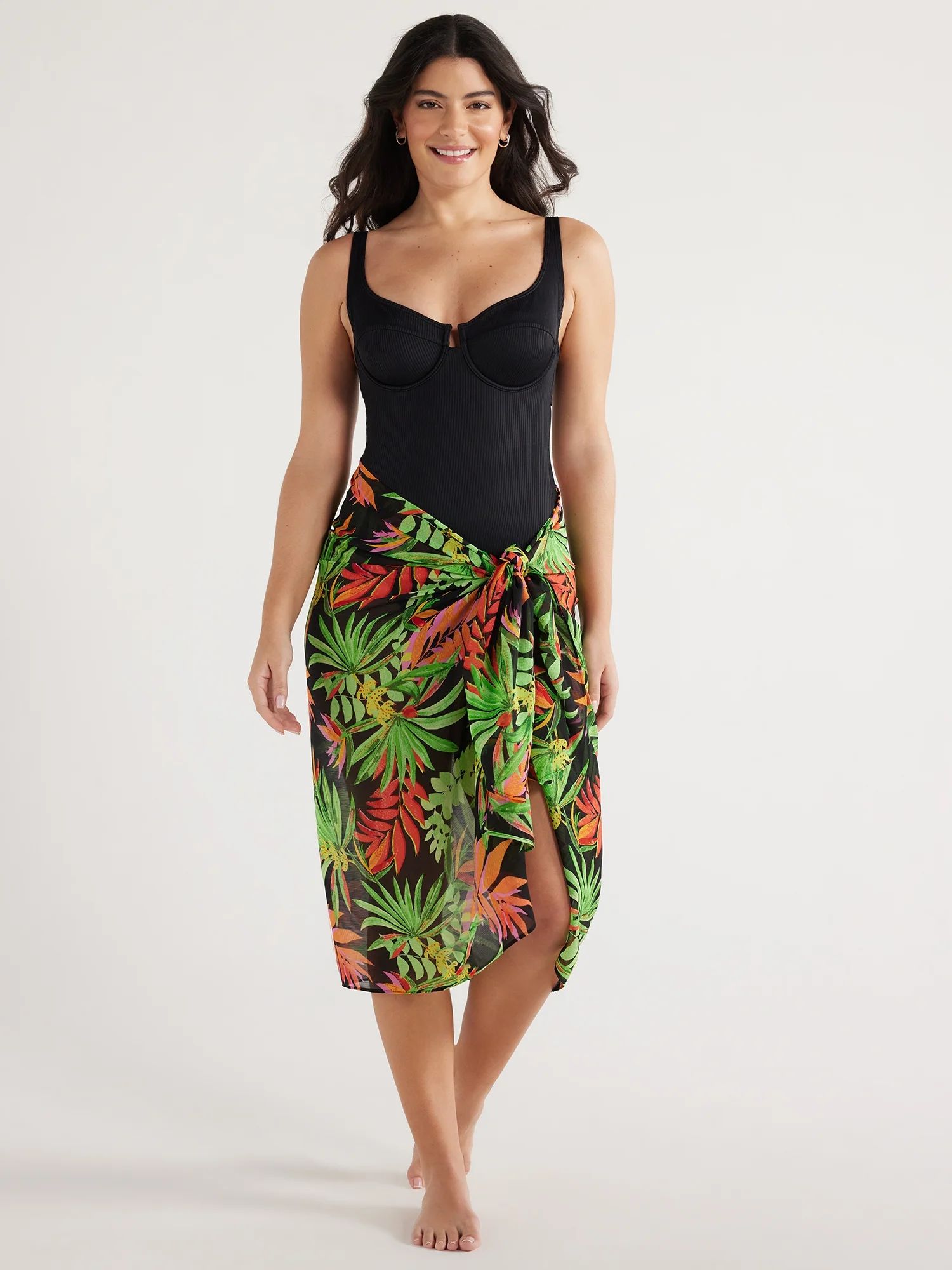 Sofia by Sofia Vergara Women's Tropical Pareo, One Size | Walmart (US)