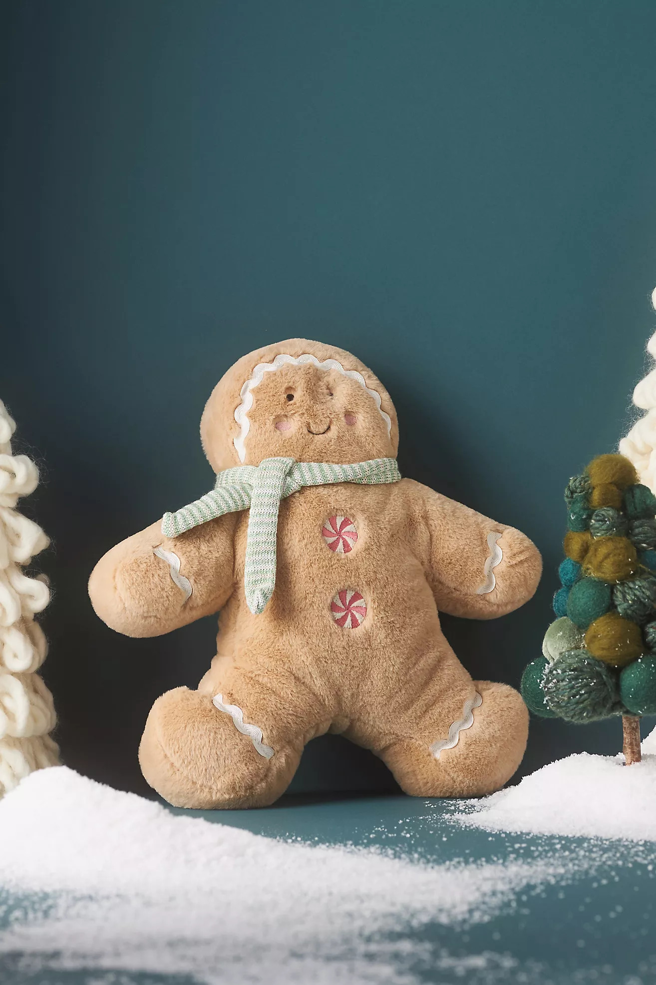 Mon Ami Christmas Gingerbread Kids Plush Pillow Toy | Anthropologie (US)
