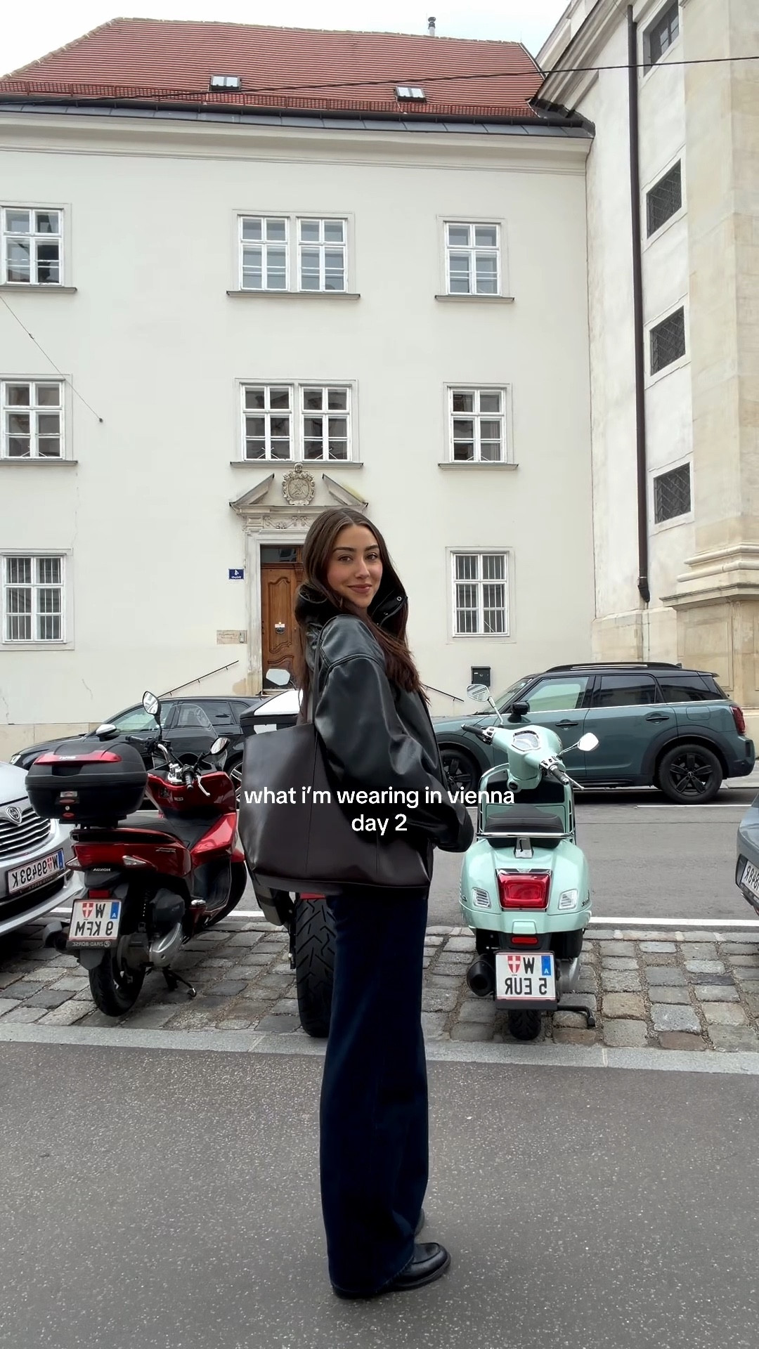 super casual look today 🖤 i’ve been on the hunt for a leather jacket with a funnel neck and found this at zara yesterday! 

jacket @zara 
jeans @levis 
shoes @vagabondshoemakers 
tote @mango 


#LTKootd #LTKTravel