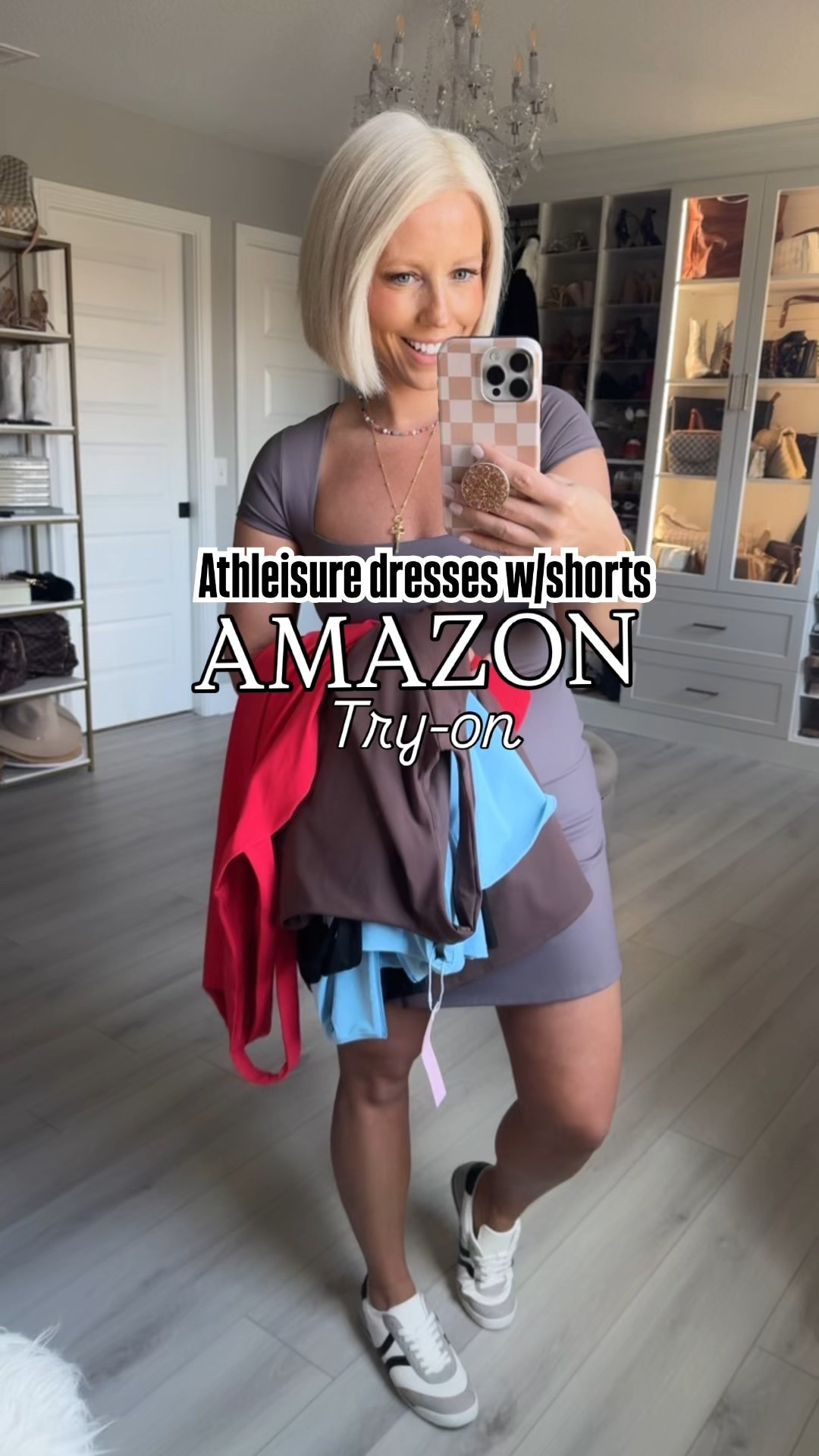 I love these athleisure dresses for spring and summer!!!! So comfy and cute for on the go!!! Perfect for vacay, errands, walking, or kid’s sporting events!!!
⬇️⬇️⬇️ 
Wearing my true size small.
Shoes TTS

#LTKStyleTip #LTKSaleAlert #LTKWatchNow