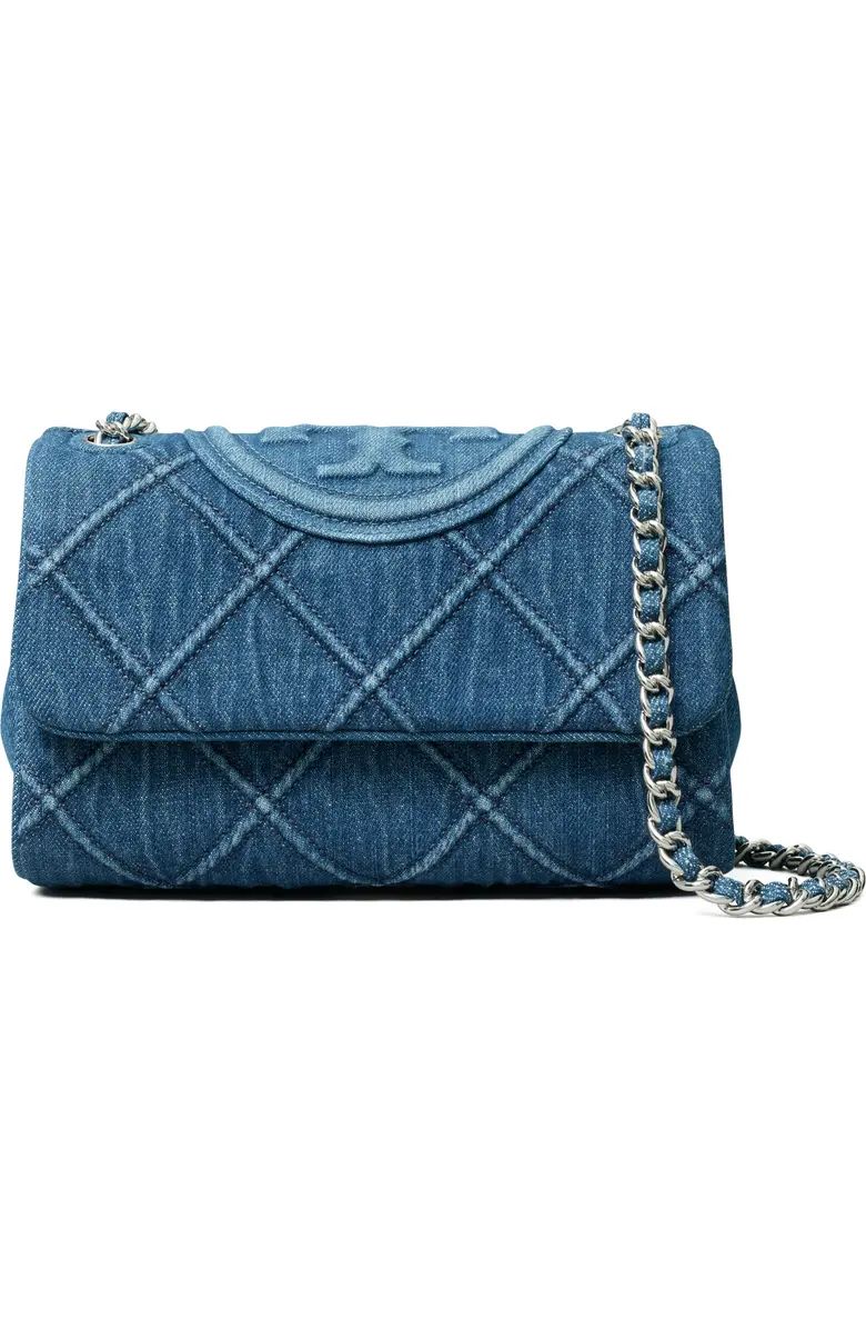 Small Fleming Soft Denim Convertible Shoulder Bag | Nordstrom