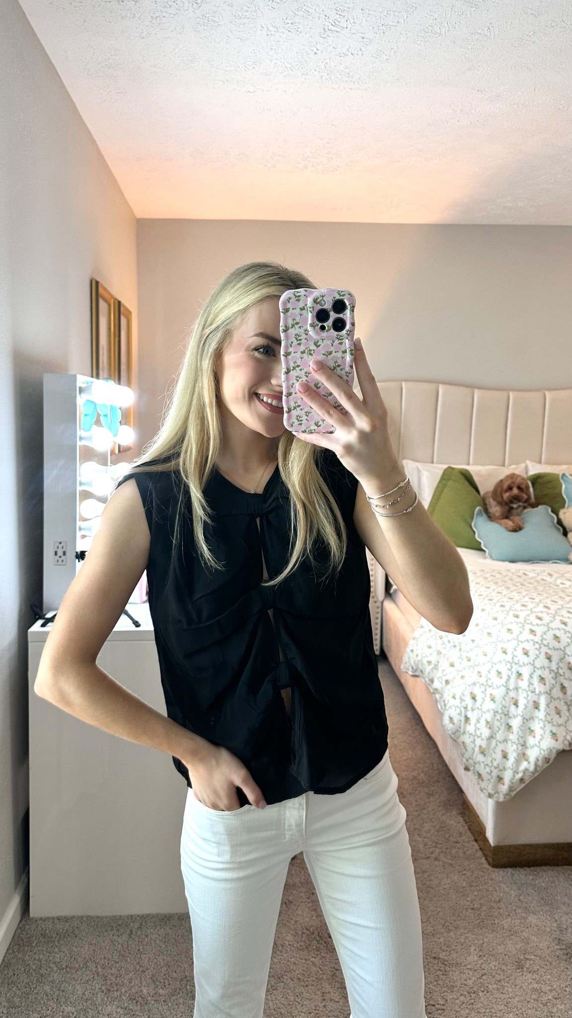 Love this top from Reistor!! It is under $100🤩 and a fun take on a basic black top! 👏🏻 

#LTKSeasonal #LTKFindsUnder100