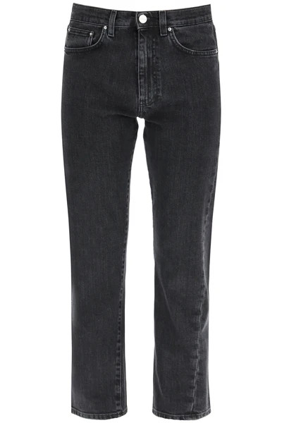 Totême Twisted Hem Cropped Jeans | Cettire Global