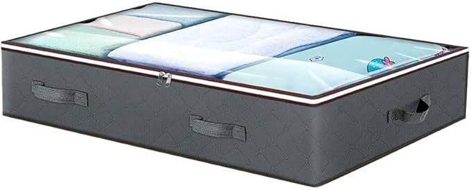1 set of under bed storage bag, 90L under bed storage box, foldable under bed storage bag, used f... | Amazon (US)
