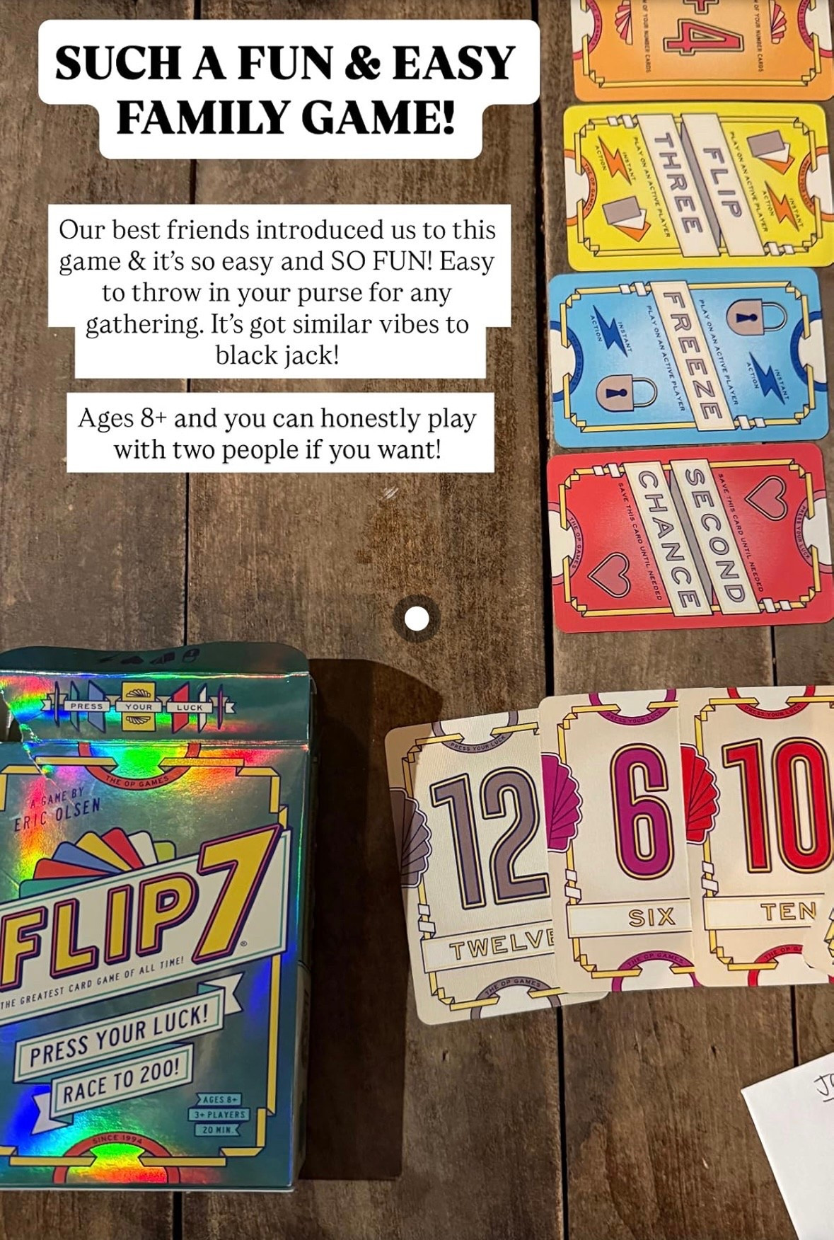 Great family game for game nights! Fast-paced and easy to learn for all ages.

#LTKSeasonal #LTKHome